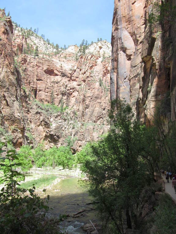 easy slot canyons zion national park